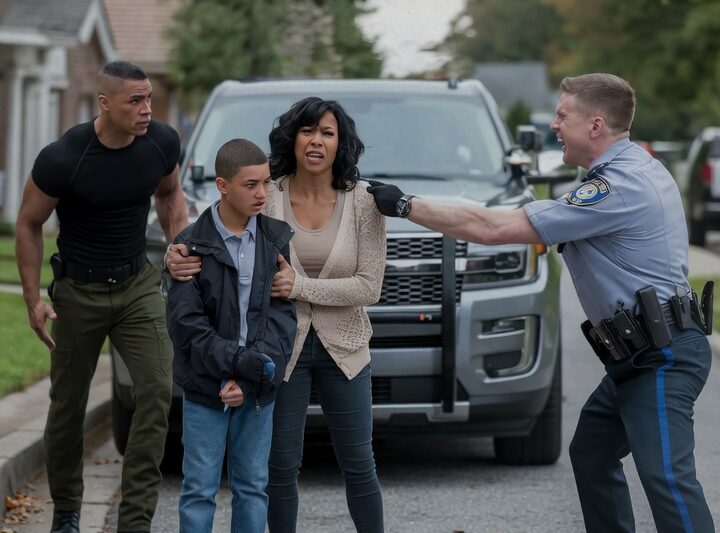 Racist Cop Harasses An Innocent Black Family Until Their Green Beret Father Arrives