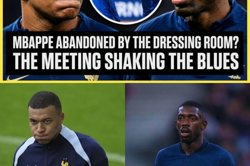 CRISIS IN THE FRENCH NATIONAL TEAM: DEMBÉLÉ EXPLODES, MBAPPÉ HUMILIATED