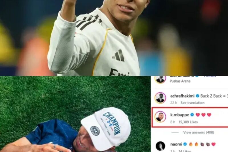 Kylian Mbappé’s subtle gesture after PSG’s historic Champions League victory