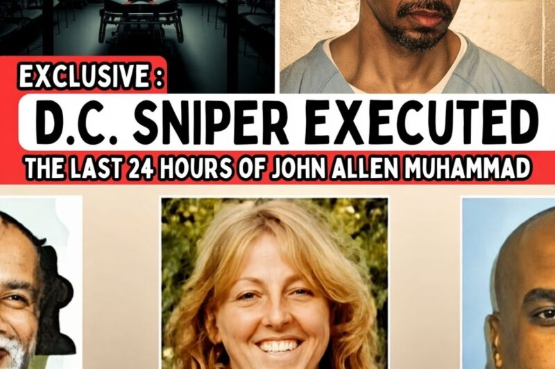 JUST IN: Virginia Executes D.C Sniper John Allen Muhammad — “You Made Me A Monster”…