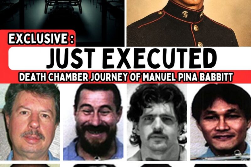 California Executes U.S. Vietnam War Vet Manuel Pina Babbitt — “I Forgive All of You “…