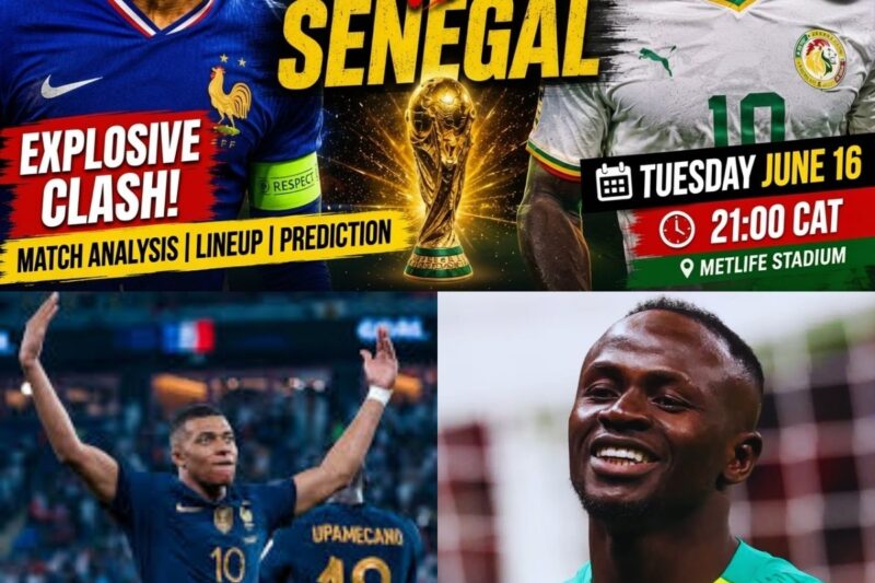 FRANCE SENEGAL: Mbappé vs. Mané, Explosive Clash in the 2026 World Cup!