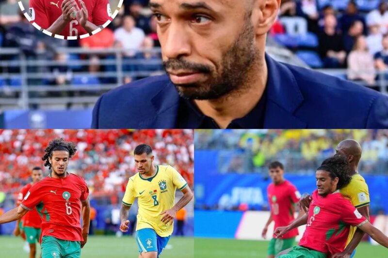 Thierry Henry sparks controversy at the World Cup: “Prize stolen, eighteen-year-old Bouaddi dominated Brazil”