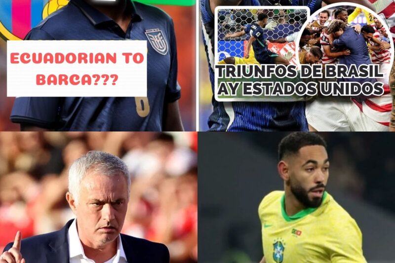 Barcelona Stuns Football World with Ecuadorian Prodigy Transfer as Mourinho Reshapes Real Madrid and International Drama Explodes