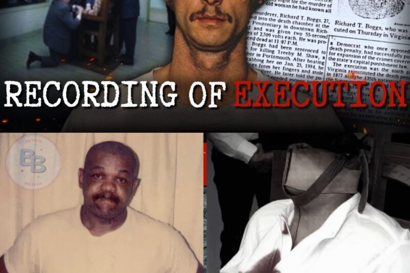 The Leaked Recording of an Electric Chair Execution – The Disturbing Case of Richard Boggs