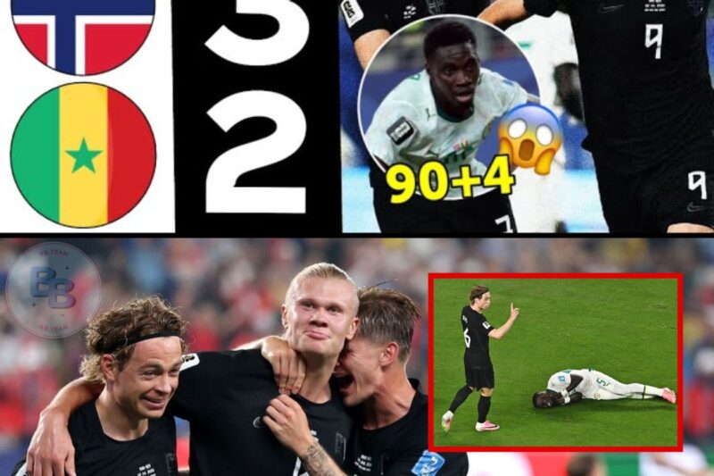Norvège-Sénégal : les coéquipiers d’Erling Haaland l’emportent et se qualifient à leur tour en seizièmes de finale, les Lions de la Teranga en danger