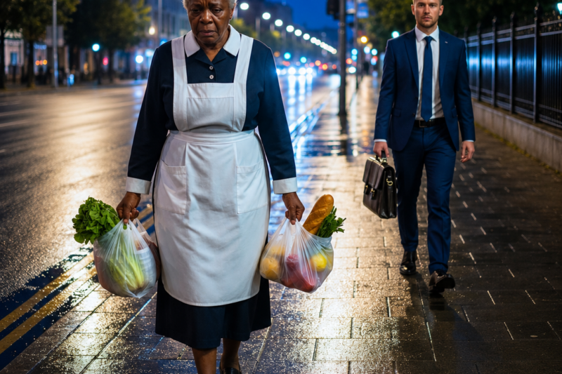 A Young Billionaire Secretly Followed His Old Maid One Evening and Learned a shocking Truth