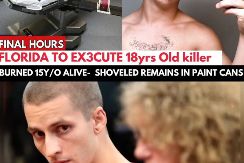 Florida to Execute 18yr old killer- Lured, Sh0t, and Burned to Death girlfriend Ex in Backyard Pit. | DNA