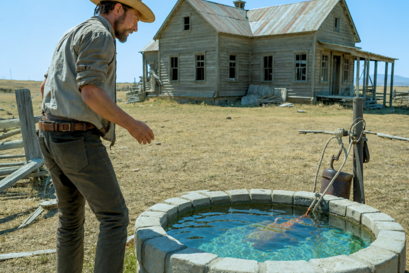 Poor Farmer Took Over a Deserted Ranch for FREE — What He Found in the Well Changed His Life. | DNA